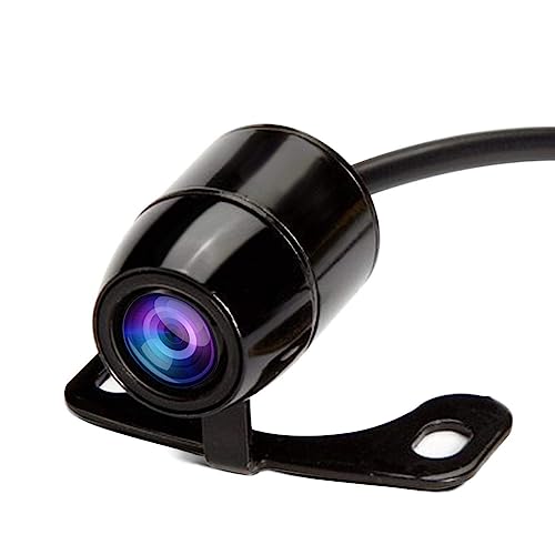 Image of Backup Camera, Waterproof IP68 Backup /Front View Camera, Car Rear View Camera Night Vision with Infrared LED, 170All-Round View, Reverse Camera for Cars, Trucks, RV, SUV, Van (Black)