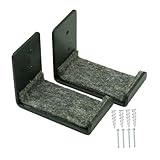 Amosfun Snowboardständer 2St Snowboard-Präsentationsständer Wandhaken für Surfbretter Skiboard-Displayhalter Skiboardhalter Wandhalterung Wand-Snowboardhalter Furnier Sportwaren