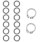 12 PCS 4009 O-Ring Kit, Rubber Seal Replacement for Hose Reel, Compatible with Garden...