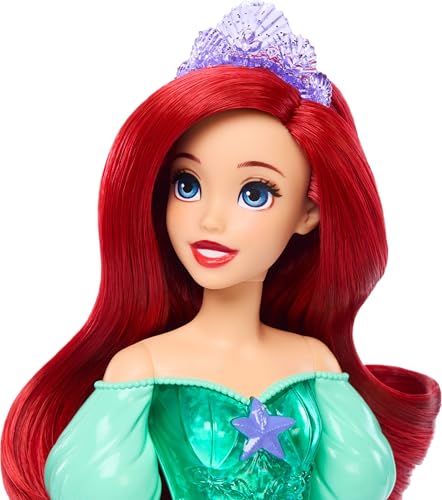 image for Mattel Disney Princess Ariel Doll in Sparkling Fashion with Removable 