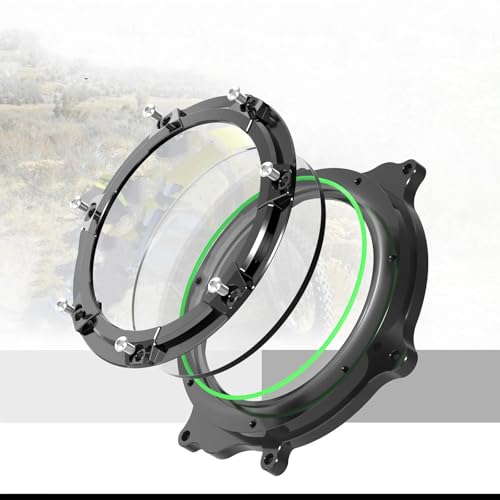 Cache embrayage transparent Suzuki DRZ400 carter alu bleu - 2