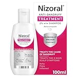 Nizoral Anti-Dandruff Treatment Shampoo, Treats and Prevents Dandruff, Clinically Proven to Control Itchy & Flaky Scalps, Contains Ketoconazole, 1 x 100ml