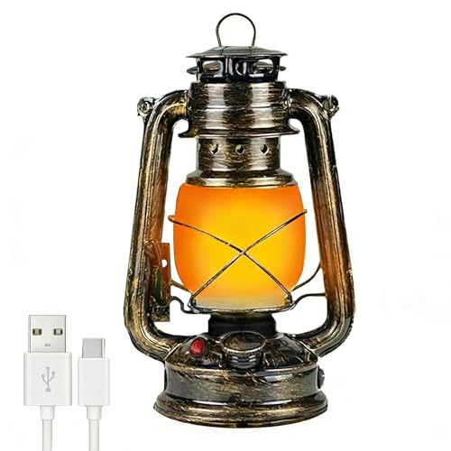 Lampe tempête Lanmou Lanterne rechargeable