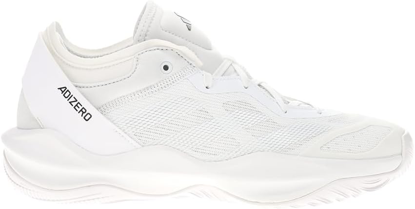 adidas Mens Adizero Select 2.0 Basketball Sneakers Shoes - White