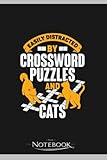 Photo Gallery easily distracted by crossword puzzles and cats notebook: journaling and writing gift for family, friend and yourself 6x9 120 pages |planner notebook, note pad, notes Photo Gallery easily distracted by crossword puzzles and cats notebook: journaling and writing gift for family, friend and yourself 6x9 120 pages |planner notebook, note pad, notes