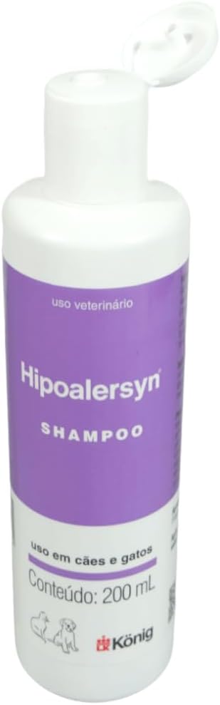 Shampoo Konig Hipoalersyn para Cães e Gatos 200ml Shampoo Konig Hipoalersyn para Cães e Gatos 200ml