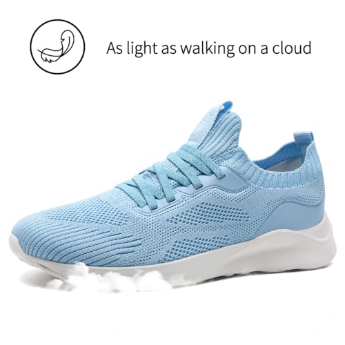 Image of DLWKIPV Womens Slip on Walking Tennis Shoes for Women Work Running Athletic Gym Sports Sneakers Lightweight Casual Shoe