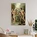 Jesus Faith Belief Religion The Baptism of Christ Wall Art Poster Scroll Canvas Painting Picture Living Room Decor Home Framed/Unframed 08x12inch(20x30cm)