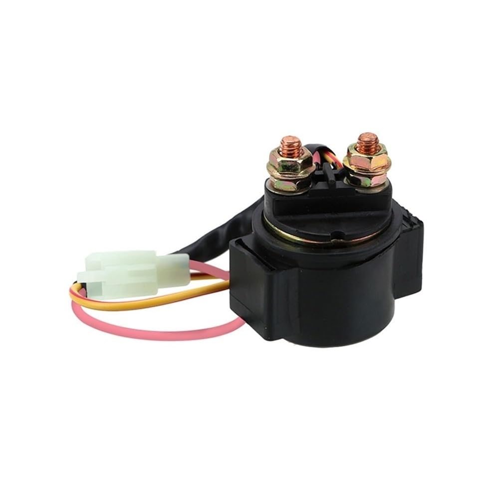 Starter Relay Solenoid Switch for GY6 50cc 125cc 150cc 2 Pin Wires for CG125,GY6-125 Motorcycle Starter Relay 20W for Scooter ATV Karts 12V 1Pcs Solenoid