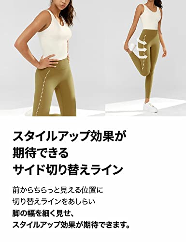 XEXYMIX ヨガウェア レギンス ストレッチ ヨガパンツ レディース 美脚 XP9222G BLACK LABEL シグネチャー 360N ハイレイヤー の商品画像 4