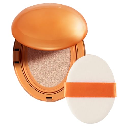 Godpqiui Base De Maquillaje En Cojín | Cosméticos Anti-Sudor Duraderos Semi-Mate - Maquillaje De Base Facial Cobertura Total,Para Damas, Novia, Chicas, Uso Diario, Viaje, Trabajo, Fiesta, Citas,
