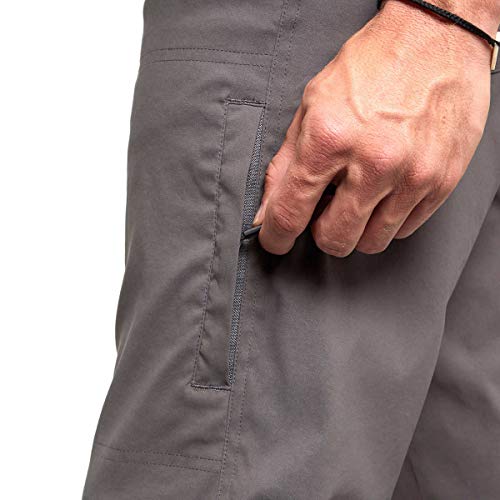 Eddie Bauer Men's Fleece Lined Pants, Gargoyle, 36" x 30"3