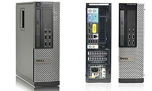 Dell OptiPlex 3020 SFF 4th Gen Core i5-4460 8GB 240GB SSD DVDRW Windows 10 Professional 64-Bit Desktop PC Computer (Renewed)
