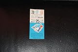 MAY 25 1978 RED SOX AT BLUE JAYS TICKET STUB HR RICE EVANS