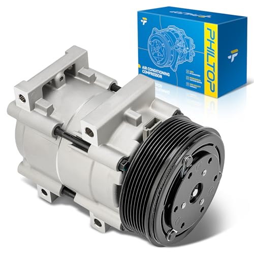 Image of PHILTOP 6511467 NEW AC Compressor for Ford F-550 Super Duty 1999-2003 7.3L