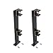 ECOTRIC 2 Place Weeder Trimmer Racks Holders Hold Two for Trailer Truck Tree Trimmers Edgers Pole Saws Powercoated Steel