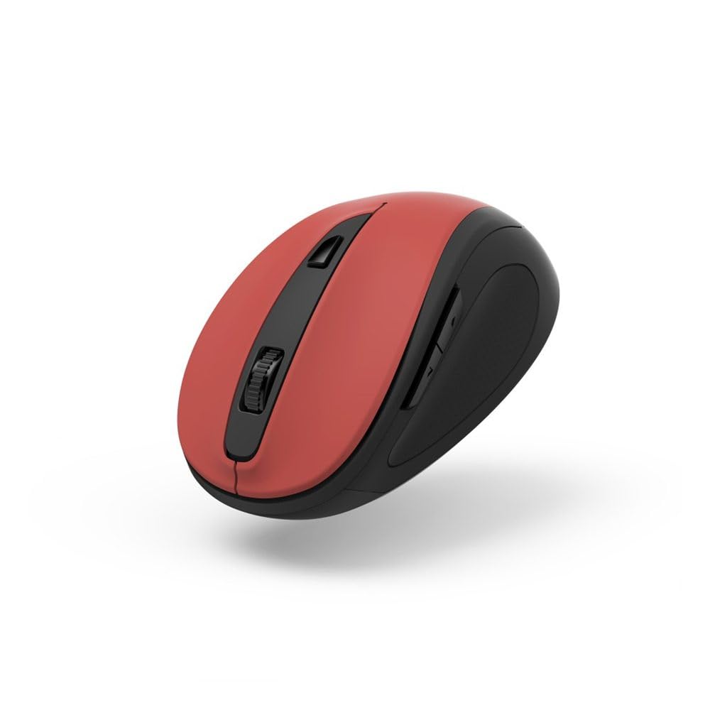 Hama MW-400 V2 Optical 6-Button Wireless Mouse, Ergonomic, USB Rec., Sienna