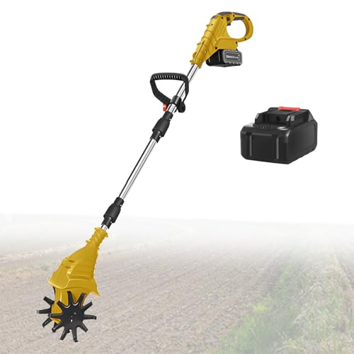 Cultivateur de 8 pouces 21V, l'outil idéal pour l'entretien du potager et des parterres