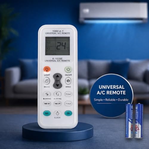 Image of Electronic Spices AC Remote | Compatible with Universal AC (Model AC-K-1028E) with AAA Batteries