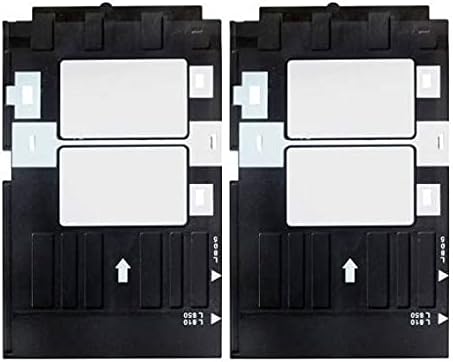 ANG PVC ID Card Tray USE in L800, L805, L810, L850, R280, R290, T50, T60, P50, P60 Black (Pack of 2)
