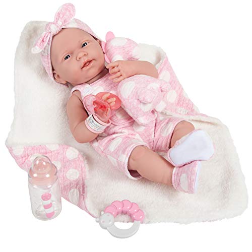 image for JC Toys La Newborn All-Vinyl-Anatomically Correct Real Girl 15