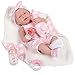 JC Toys La Newborn All-Vinyl-Anatomically Correct Real Girl 15