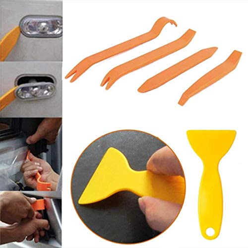 Image of Diy Crafts 6417 Car Auto Removal Disassembled Refit Audio Instaler Dvr Player Trim Panel Set, Multicolor