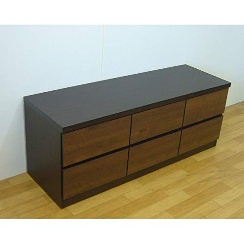 Amazon｜ADmart ショコラ 国産120-2段ベンチローチェスト 120cm