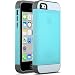 iPhone 5C Case, ULAK Slim Apple iPhone 5C Cases Lightweight Dual Color Protective Case Cover for Apple iPhone 5C Sky Blue+Grey