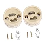 Remplacement de douille de candélabre - parfait pour un lustre, une applique murale ou tout autre projet d'éclairage de bricolage dans les cuisines, , les salles à manger, les bars, etc. support de plafonnier