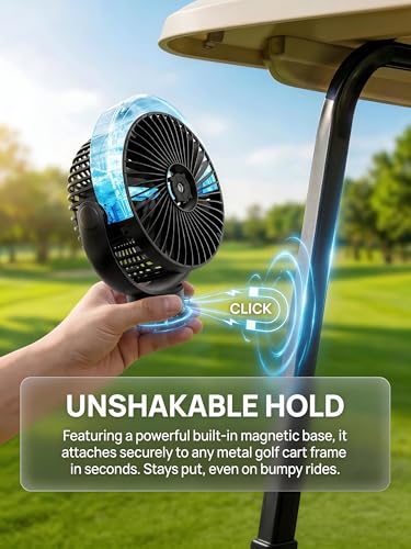 2-Pack Magnetic Misting Fan