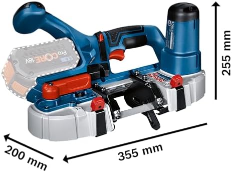 Bild 3 - Bosch Professional 18V System Akku Bandsäge GCB 18V-63 (inkl. 1 Bandsägeblätter, ohne Akku/ Ladegerät)