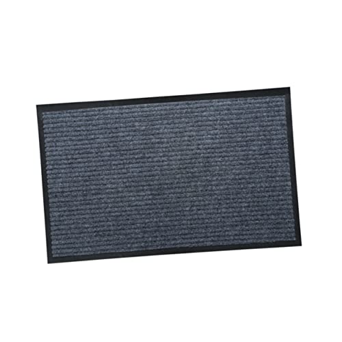 Tapis de porte antidérapant absorbant rectangulaire design moderne unie - 2