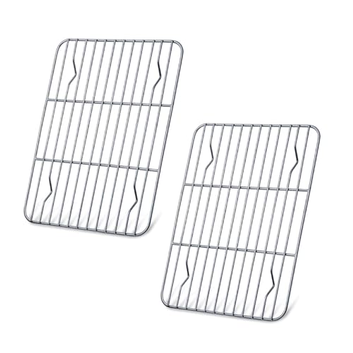 ZBKJYILF Abkühlgitter 2er-Set Grillrost