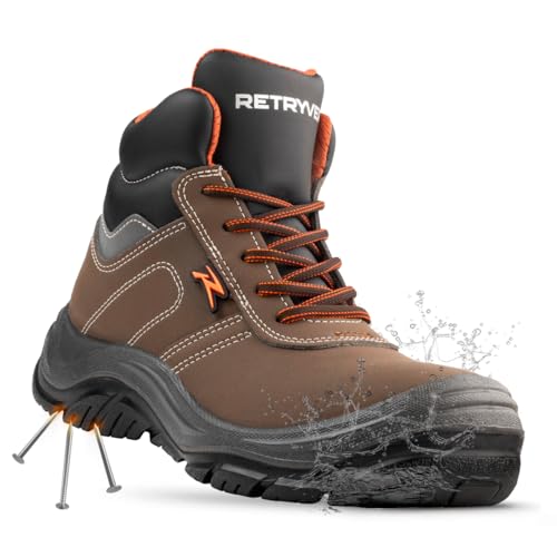 Z-28 HANKOOK Work Boots | Made in Mexico | Waterproof, Slip & Oil Resistant | Safety Footwear for Construction & Industrial Environments