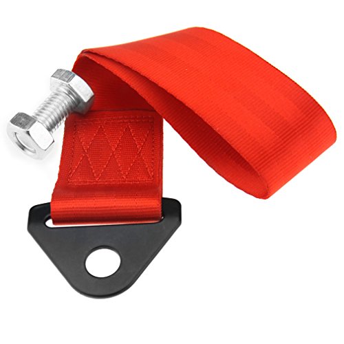 Preisvergleich Produktbild Universal rot Abschleppöse Abschleppschlaufe Motorsport Racing
