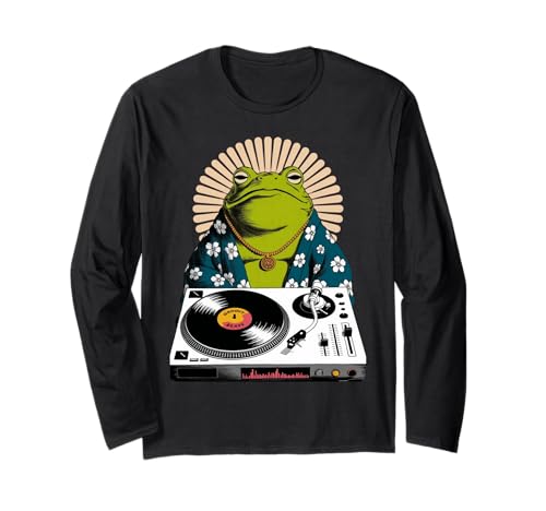 Funny Frog DJ Saying Groove Music Meme ���[���A �~���[�W�V���� �p�[�e�B�[ ����T�V���c