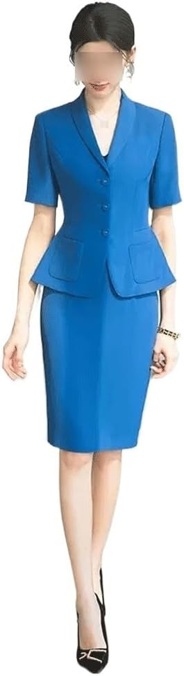 Temperament Workwear Senior Sense Suit Female Waisted Thin Professional Solid Color