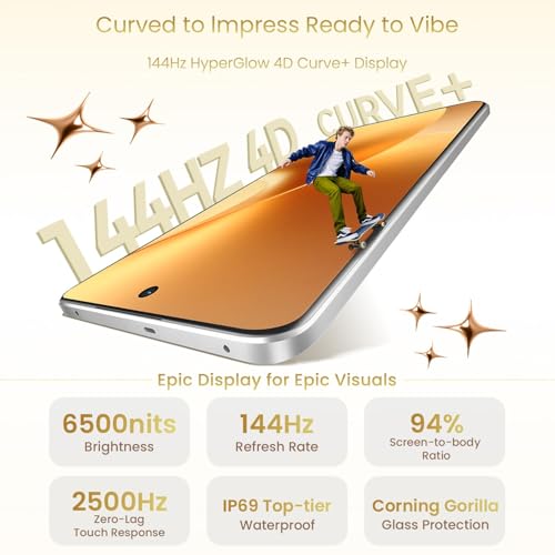 Image of realme 15 pro 5G Smartphone 8GB RAM 256GB ROM Snapdragon 7 Gen 4, 6.8 Inch Display 144Hz, 7000mAh Battery 80W Fast Charge IP69 Waterproof 4K AI Camera Silver