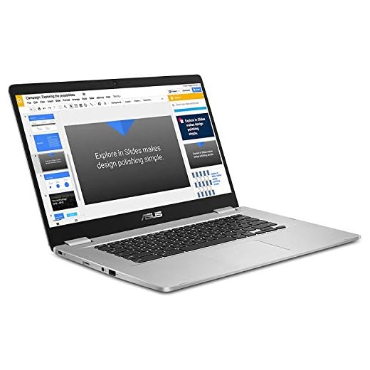 ASUS Chromebook C523NA-DH02 15.6" HD NanoEdge Display
