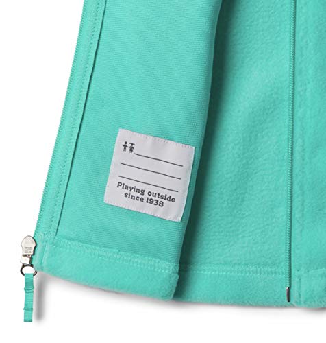 Columbia Youth Girls Benton Springs Fleece Vest, Dolphin, Large #TOP2