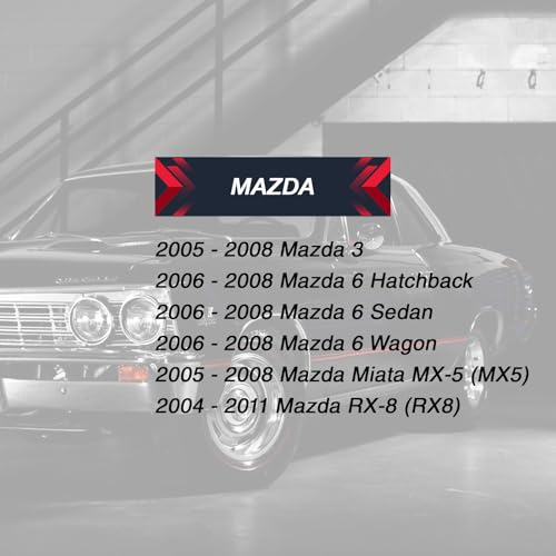 Kit télécommande Mazda 6 cassée double de clé KPU41788 pour RX-8 2007 - 5