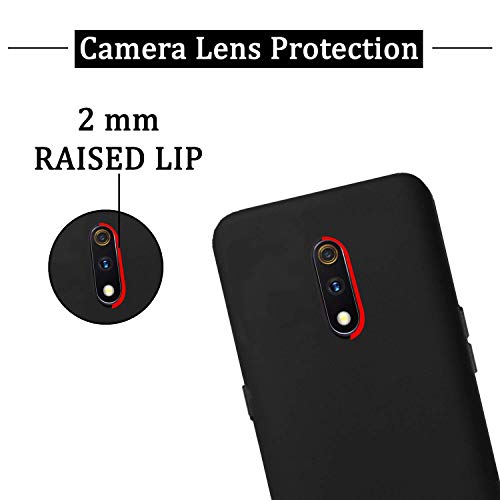 Image of Back Cover case Compatible for Realme X - Premium Matte Finish with Camera Protection