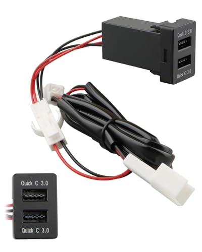 QC3.0 Dual USB Power Socket