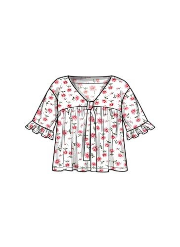 Patron de couture hauts et shorts Simplicity SS9928A multi-taille ajustable - 6