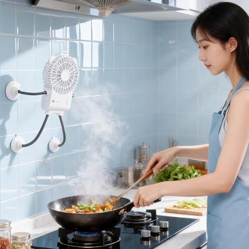 Trois vitesses réglables pour ce ventilateur robot compact
