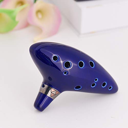 Ocarina KKmoon de cerâmica com 12 buracos