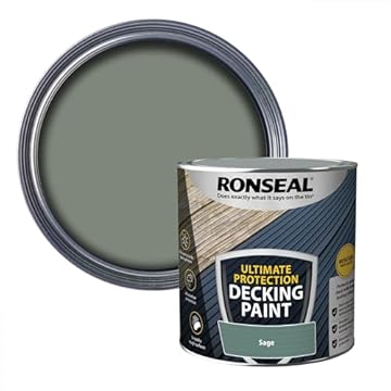 Ronseal Ultimate DECKING Paint SAGE 2.5L