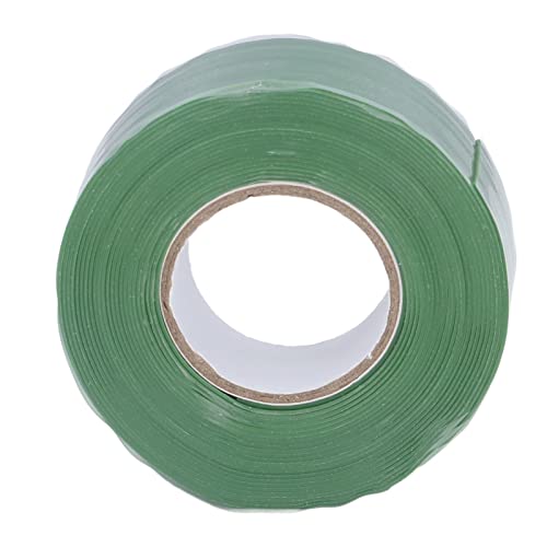 Image of Industrial Duct Tape, 3 Meter Waterproof Dust Proof Silicone Self Fusing Self Adhesive Good Sealing 710PSI Tensile Strength Patch Tape for Water Pipe Hose Repairing(Green)