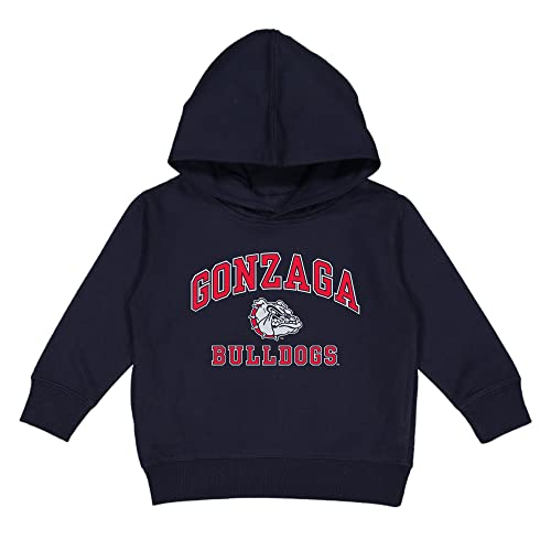 College Kids Gonzaga Bulldogs NCAA Toddler Pullover Fleece Hoodie (4T) Navy